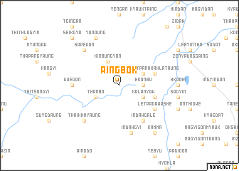 map of Aingbok