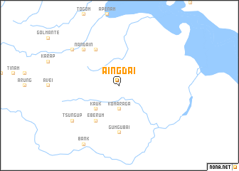map of Aingdai