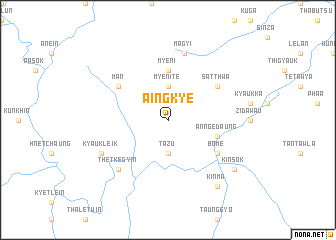 map of Aingkye