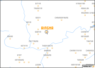 map of Aingma