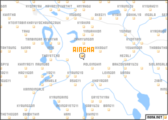 map of Aingma