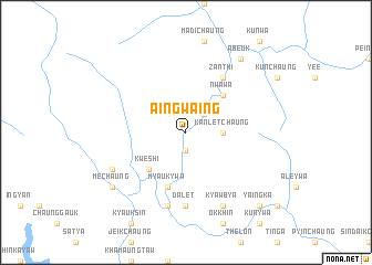 map of Aingwaing