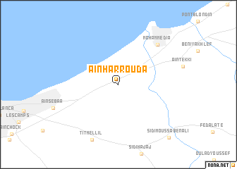 map of Aïn Harrouda