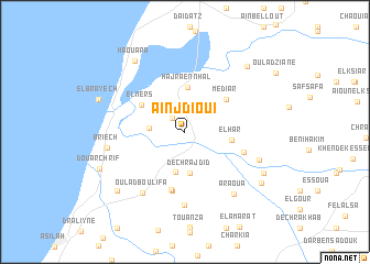 map of Aïn Jdioui