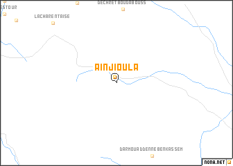 map of Aïn Jioula