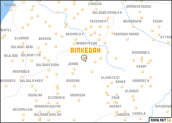 map of Aïn Kedah