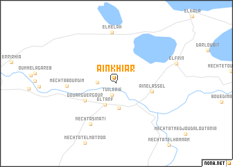 map of Aïn Khîar