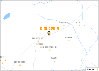 map of Aïn Laraïs