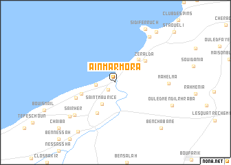 map of ʼAïn Marmora