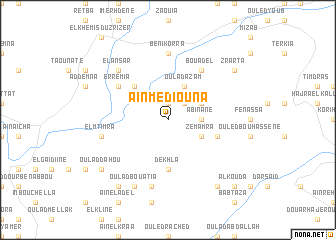 map of Aïn Mediouna