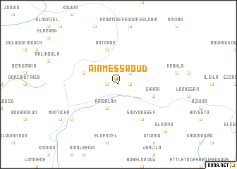 map of Aïn Messaoud