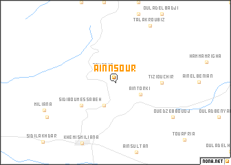 map of ʼAïn NʼSour