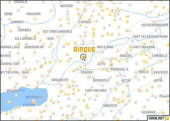 map of Ainoke