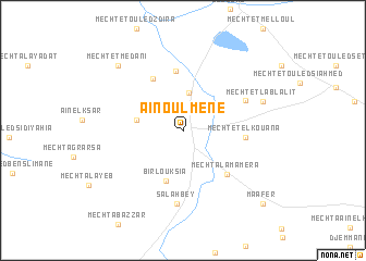 map of Aïn Oulmene