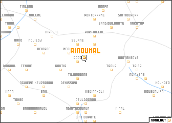 map of Aïnoumal