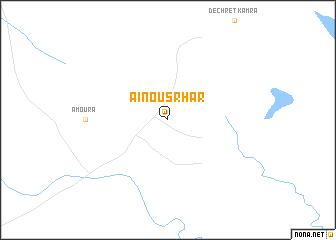 map of ʼAïn Ousrhar