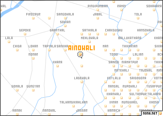 map of Ainowāli