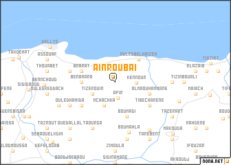 map of ʼAïn Roubaï