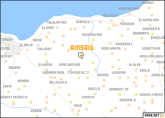 map of Aïn Saïd