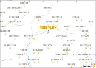 map of Aïn Salah