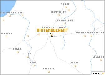 map of ʼAïn Temouchent