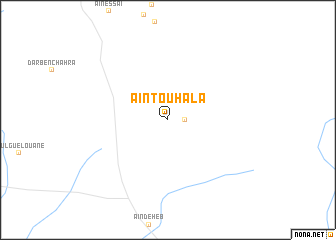 map of ʼAïn Touhala