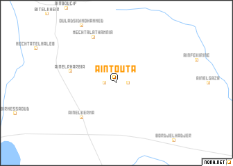 map of ʼAïn Touta