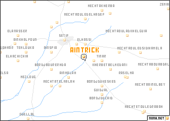 map of ʼAïn Trick