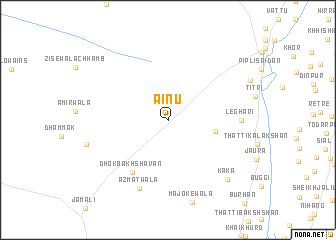 map of Ainu