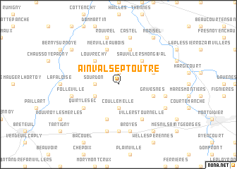 map of Ainval-Septoutre