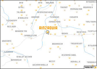 map of ʼAïn Zaouia