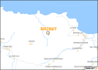 map of ʼAïn ZoûîT