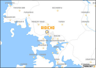 map of Aioichō