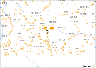 map of Airbak