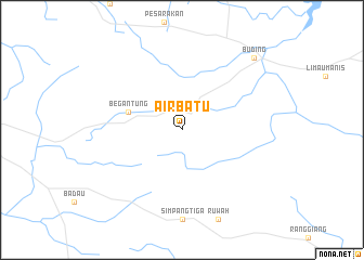 map of Airbatu