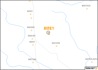 map of Airey