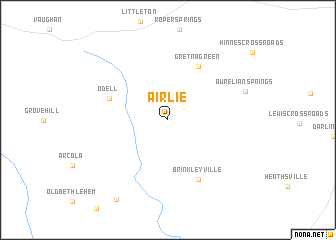 map of Airlie