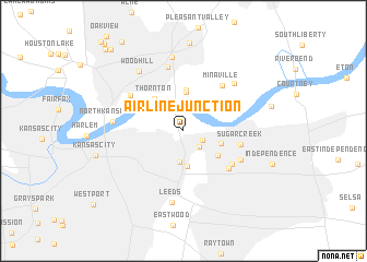 map of Air Line Junction