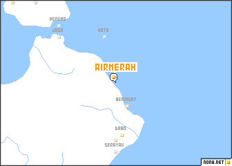map of Airmerah