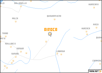 map of Airoca