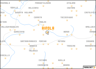 map of Airola
