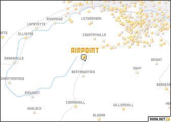 map of Airpoint