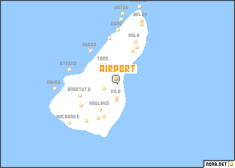 Airport East Timor Map Nona Net   Locmap AIRPORT 125.4350556X 8.3638889X125.7710556X 8.1238889 