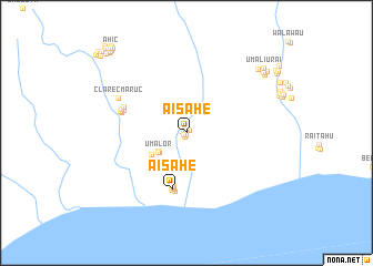 map of Aisahe