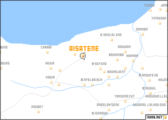 map of Aisatene