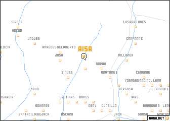 map of Aísa