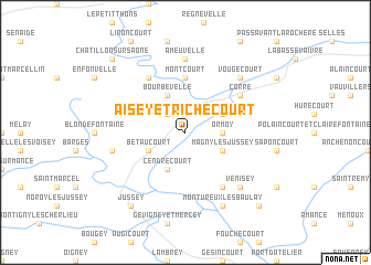 map of Aisey-et-Richecourt