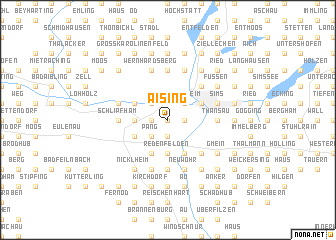 map of Aising