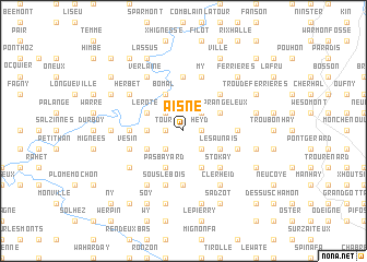 map of Aisne