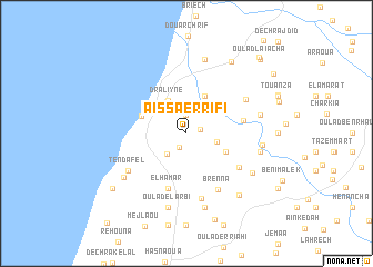 map of Aïssa er Rifi